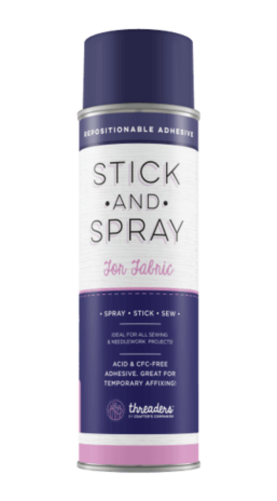 Crafter's Companion Stick and Spray Adhesive For Fabric (STK-SPR-FAB) Crafter's Companion Stick and Spray Adhesive For Fabric (STK-SPR-FAB)