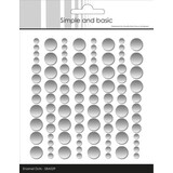 Simple and Basic Adhesive Enamel Dots Metallic Silver Matte (SBA029)