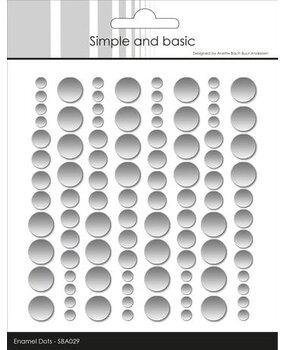 Simple and Basic Adhesive Enamel Dots Metallic Silver Matte (SBA029) Simple and Basic Adhesive Enamel Dots Metallic Silver Matte (SBA029)