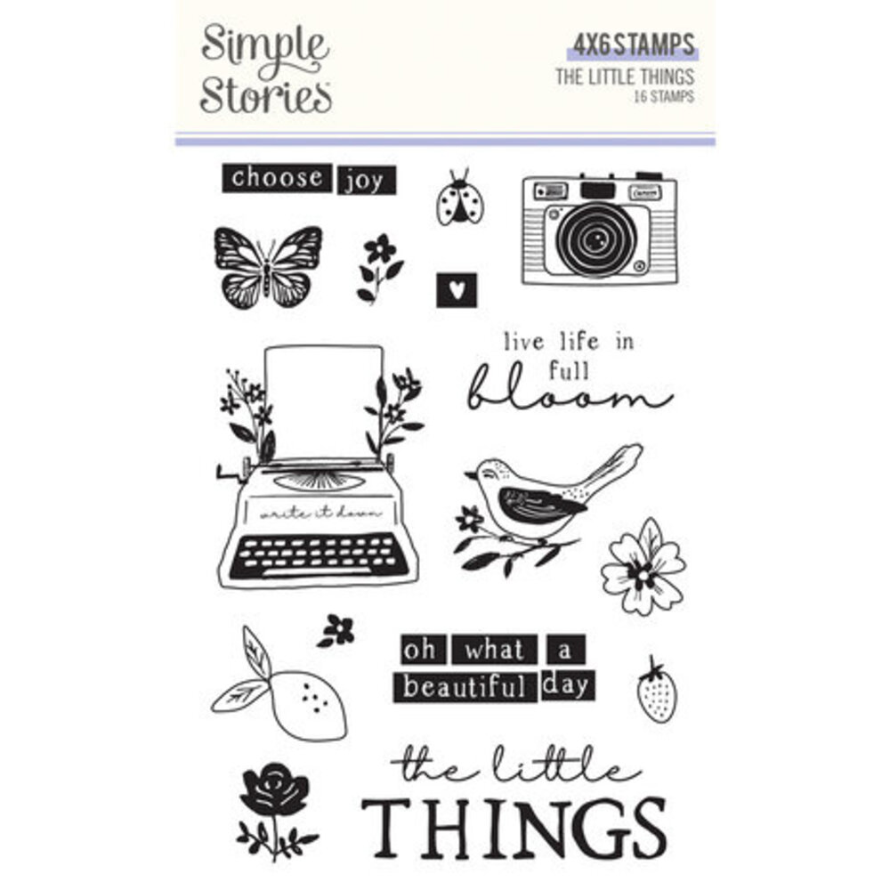 Simple Stories The Little Things Clear Stamps (20216) Simple Stories The Little Things Clear Stamps (20216)