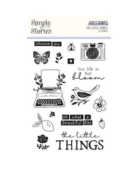 Simple Stories The Little Things Clear Stamps (20216) Simple Stories The Little Things Clear Stamps (20216)