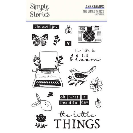 Simple Stories The Little Things Clear Stamps (20216) Simple Stories The Little Things Clear Stamps (20216)