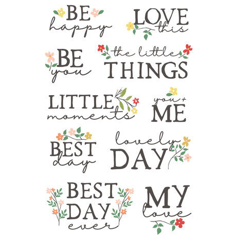 Simple Stories The Little Things Sticker Book (20221)