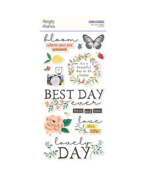 Simple Stories The Little Things Foam Stickers (20223) Simple Stories The Little Things Foam Stickers (20223)