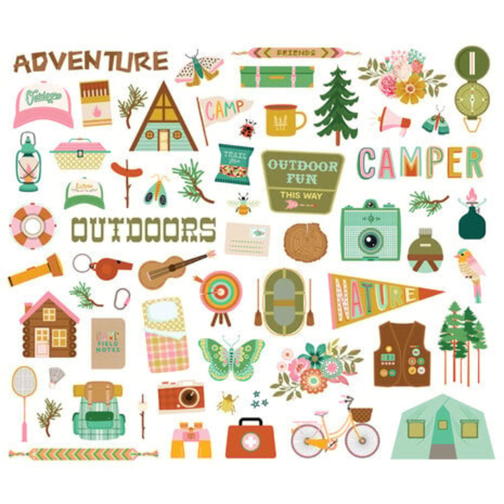 Simple Stories Trail Mix Bits & Pieces (20318) Simple Stories Trail Mix Bits & Pieces (20318)