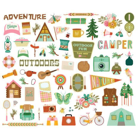 Simple Stories Trail Mix Bits & Pieces (20318) Simple Stories Trail Mix Bits & Pieces (20318)