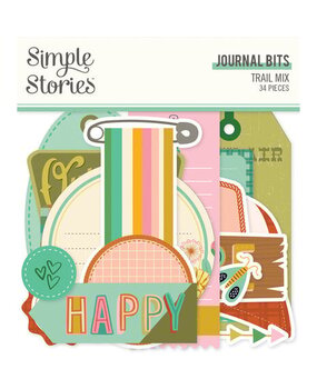 Simple Stories Trail Mix Journal Bits (20319)