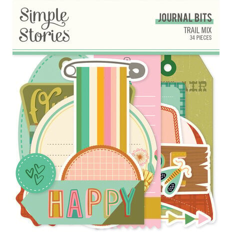 Simple Stories Trail Mix Journal Bits (20319)