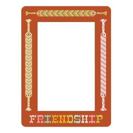 Simple Stories Trail Mix Chipboard Frames (20322)