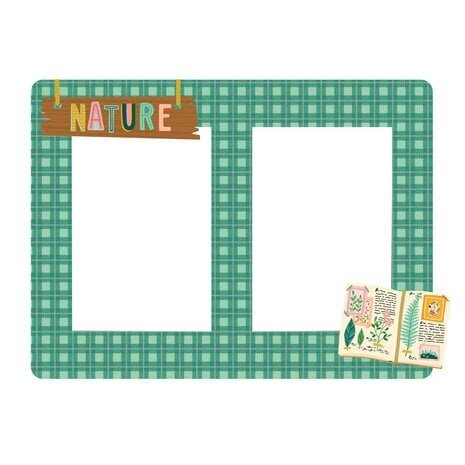 Simple Stories Trail Mix Chipboard Frames (20322)