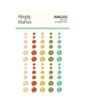 Simple Stories Trail Mix Enamel Dots (20325) Simple Stories Trail Mix Enamel Dots (20325)