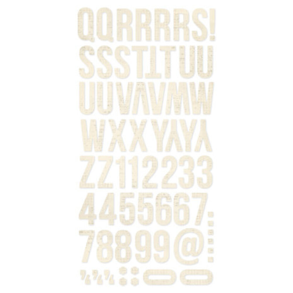 Simple Stories Simple Vintage Essentials Foam Alphas Vintage Cream (20422) Simple Stories Simple Vintage Essentials Foam Alphas Vintage Cream (20422)