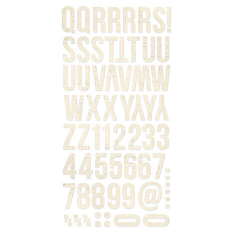 Simple Stories Simple Vintage Essentials Foam Alphas Vintage Cream (20422) Simple Stories Simple Vintage Essentials Foam Alphas Vintage Cream (20422)