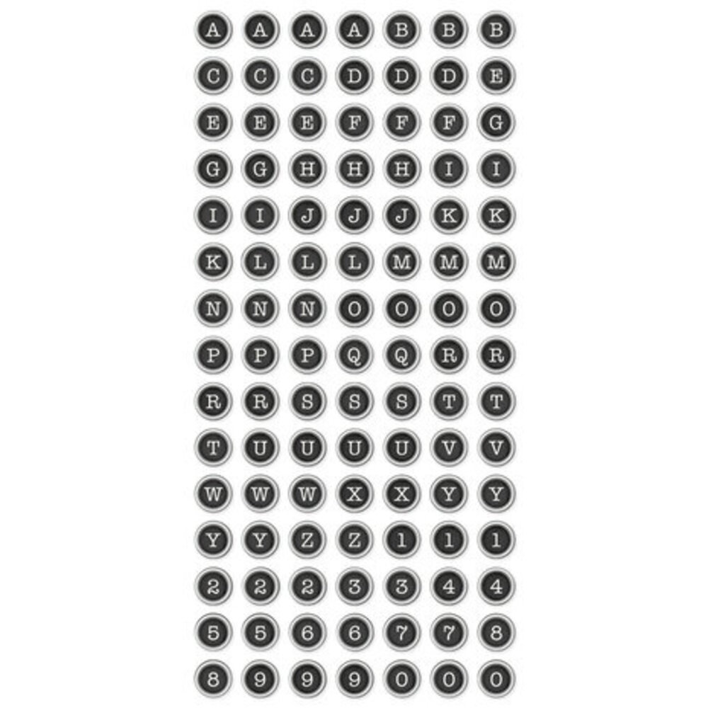 Simple Stories Simple Vintage Essentials Foam Stickers Type Keys (20423) Simple Stories Simple Vintage Essentials Foam Stickers Type Keys (20423)