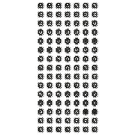 Simple Stories Simple Vintage Essentials Foam Stickers Type Keys (20423) Simple Stories Simple Vintage Essentials Foam Stickers Type Keys (20423)