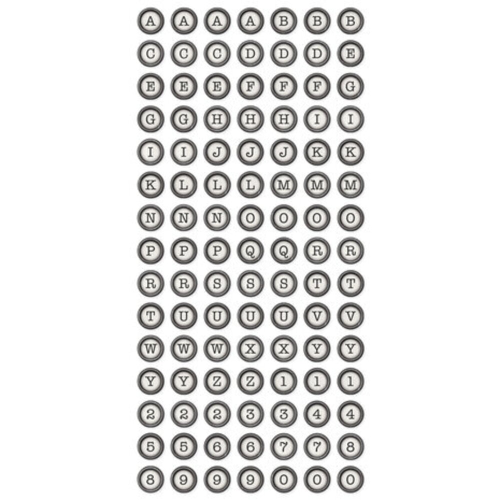 Simple Stories Simple Vintage Essentials Foam Stickers Type Keys (20423) Simple Stories Simple Vintage Essentials Foam Stickers Type Keys (20423)