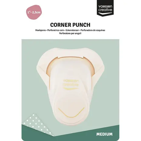 Vaessen Creative Hoekpons 1 Inch (21489-661) Vaessen Creative Hoekpons 1 Inch (21489-661)