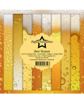 Paper Favourites Beer Texture 6x6 Inch Paper Pack (PF249) Paper Favourites Beer Texture 6x6 Inch Paper Pack (PF249)