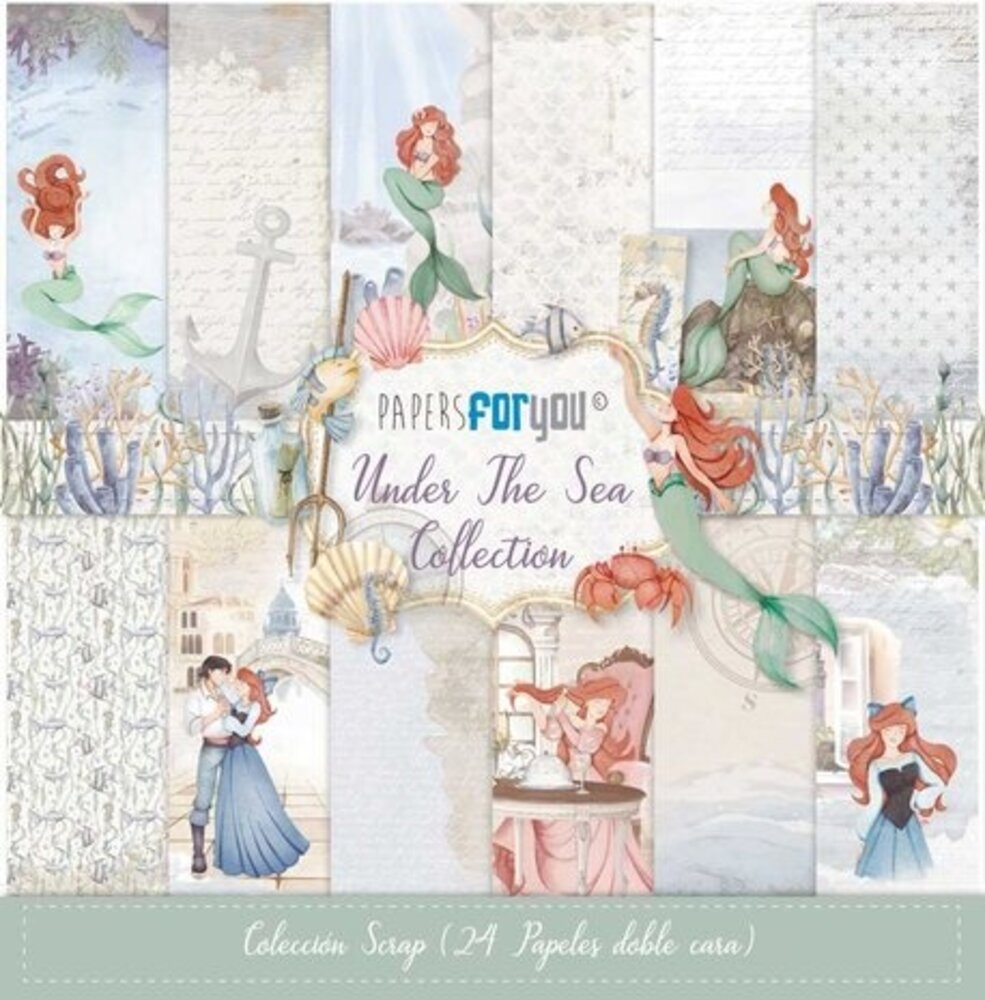 Papers For You Under The Sea 8x8 Inch Paper Pack (24pcs) (PFY-12098) Papers For You Under The Sea 8x8 Inch Paper Pack (24pcs) (PFY-12098)