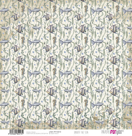 Papers For You Under The Sea 12x12 Inch Vellum Pack (6pcs) (PFY-12212) Papers For You Under The Sea 12x12 Inch Vellum Pack (6pcs) (PFY-12212)