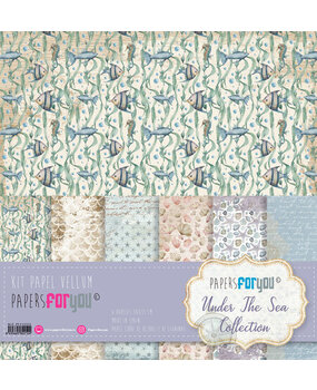 Papers For You Under The Sea 12x12 Inch Vellum Pack (6pcs) (PFY-12212) Papers For You Under The Sea 12x12 Inch Vellum Pack (6pcs) (PFY-12212)