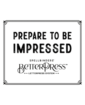 Spellbinders BetterPress Letterpress System (BP-001)