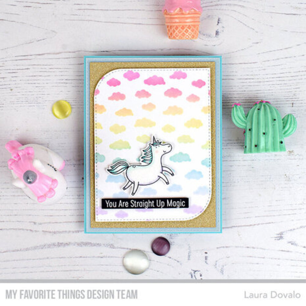 My Favorite Things Tiny Clouds Stencil (ST-184) My Favorite Things Tiny Clouds Stencil (ST-184)