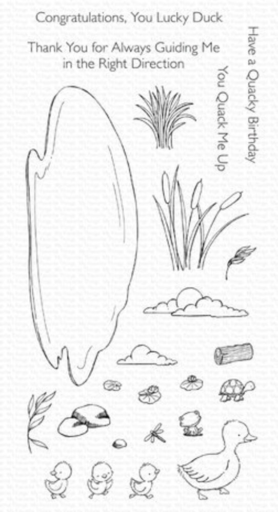My Favorite Things Pond Pals Clear Stamps (SY-58) My Favorite Things Pond Pals Clear Stamps (SY-58)