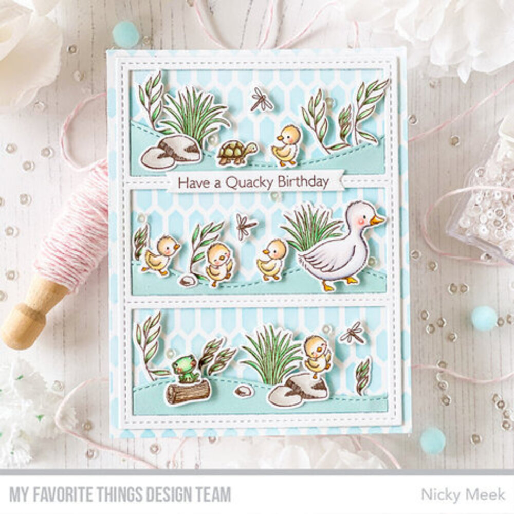 My Favorite Things Pond Pals Clear Stamps (SY-58) My Favorite Things Pond Pals Clear Stamps (SY-58)