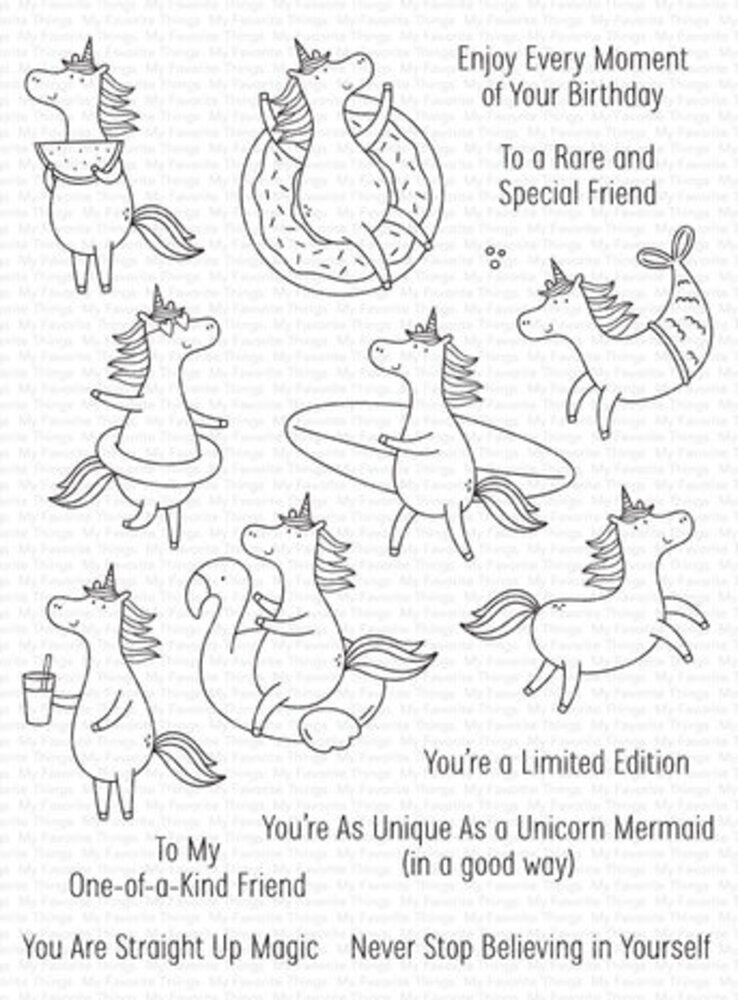 My Favorite Things One-of-a-Kind Friend Clear Stamps (CS-801)