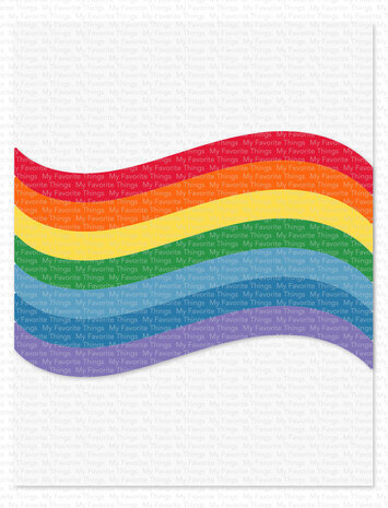 My Favorite Things Die-namics Wavy Rainbow (MFT-2549) My Favorite Things Die-namics Wavy Rainbow (MFT-2549)