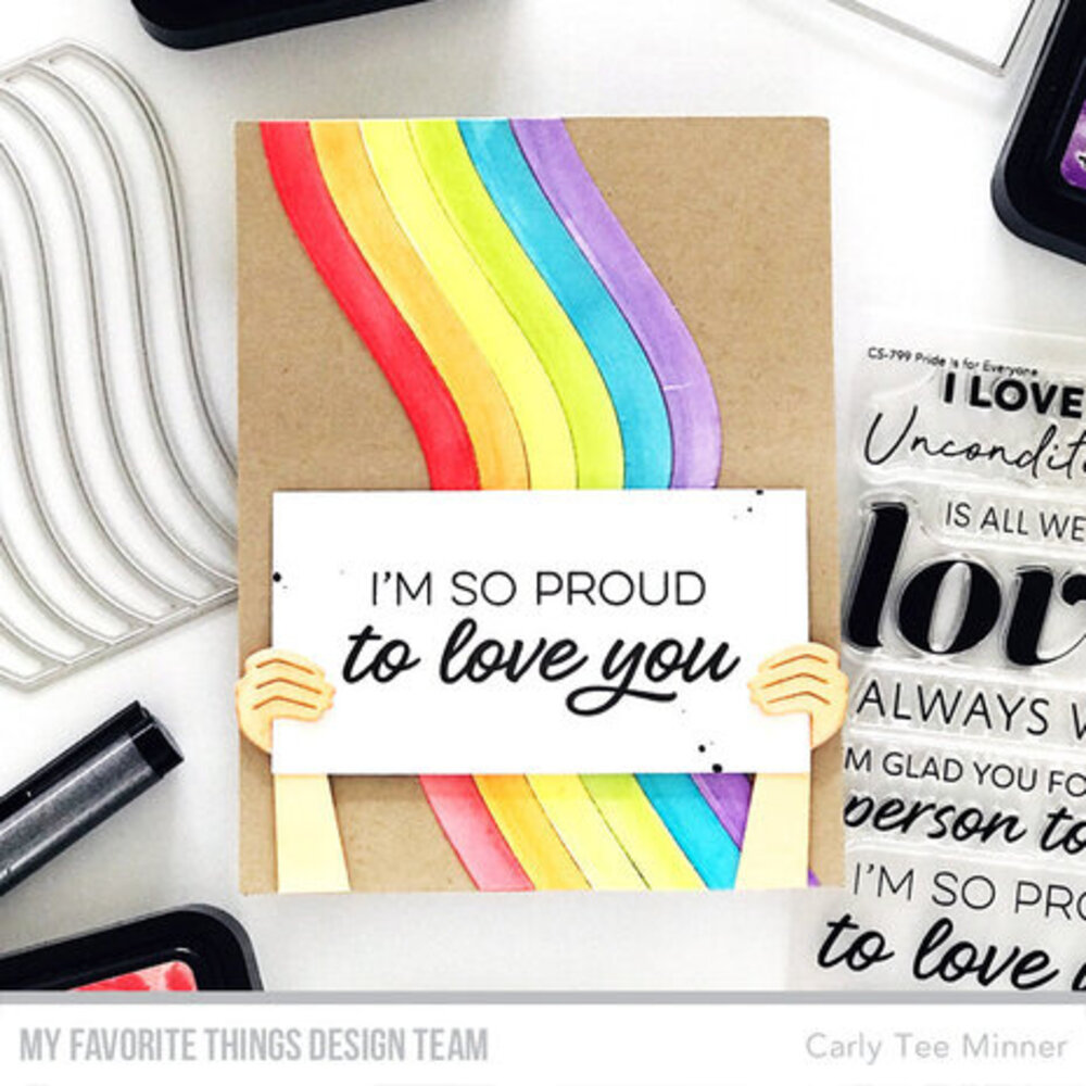 My Favorite Things Die-namics Wavy Rainbow (MFT-2549) My Favorite Things Die-namics Wavy Rainbow (MFT-2549)