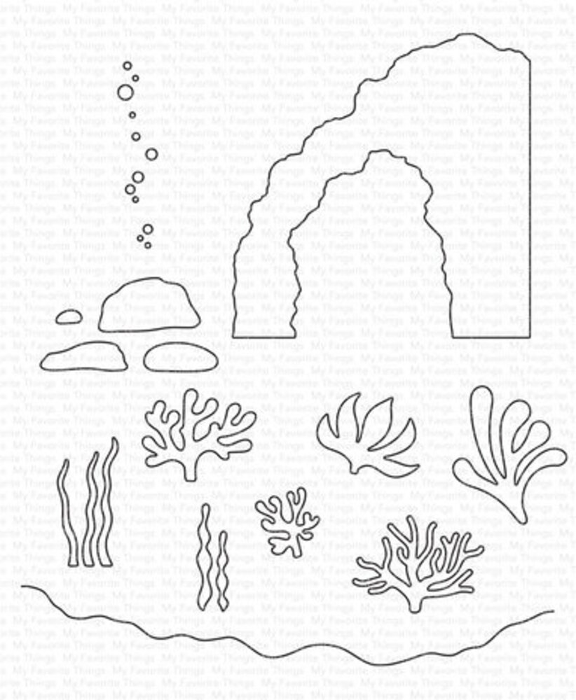 My Favorite Things Die-namics Under the Sea (MFT-2561)