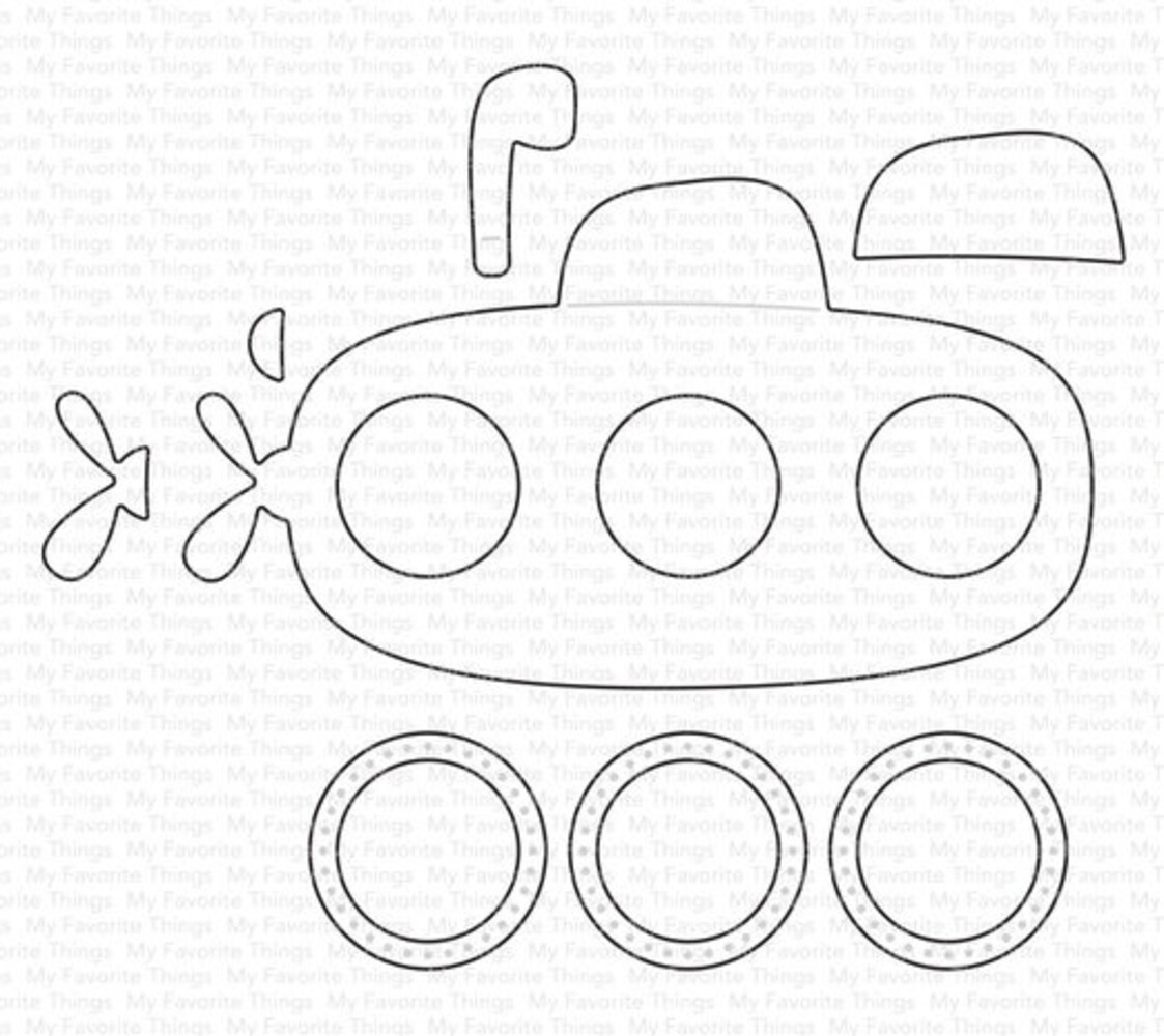 My Favorite Things Die-namics Yellow Submarine (MFT-2562) My Favorite Things Die-namics Yellow Submarine (MFT-2562)