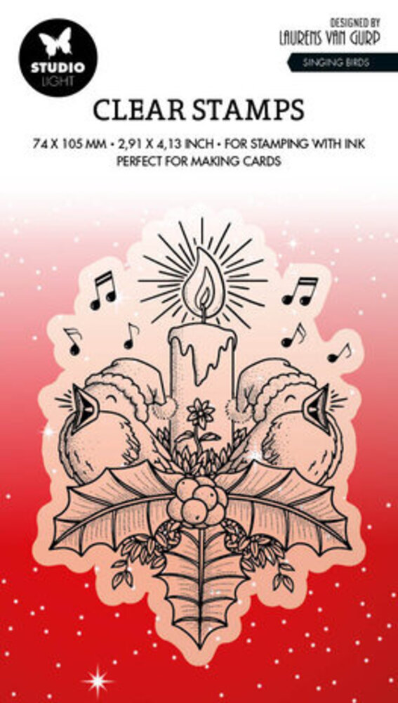 Studio Light Essentials Clear Stamp Singing Birds (BL-ES-STAMP484) Studio Light Essentials Clear Stamp Singing Birds (BL-ES-STAMP484)