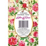 Decorer Letters & Roses Paper Pack (7x10,8cm) (DECOR-M119)