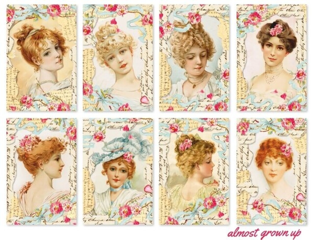 Decorer Almost Grown Up Paper Pack (7x10,8cm) (DECOR-M121) Decorer Almost Grown Up Paper Pack (7x10,8cm) (DECOR-M121)