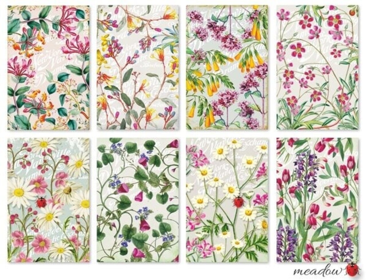 Decorer Meadow Paper Pack (7x10,8cm) (DECOR-M123) Decorer Meadow Paper Pack (7x10,8cm) (DECOR-M123)