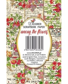 Decorer Among the Flowers Paper Pack (7x10,8cm) (DECOR-M125) Decorer Among the Flowers Paper Pack (7x10,8cm) (DECOR-M125)