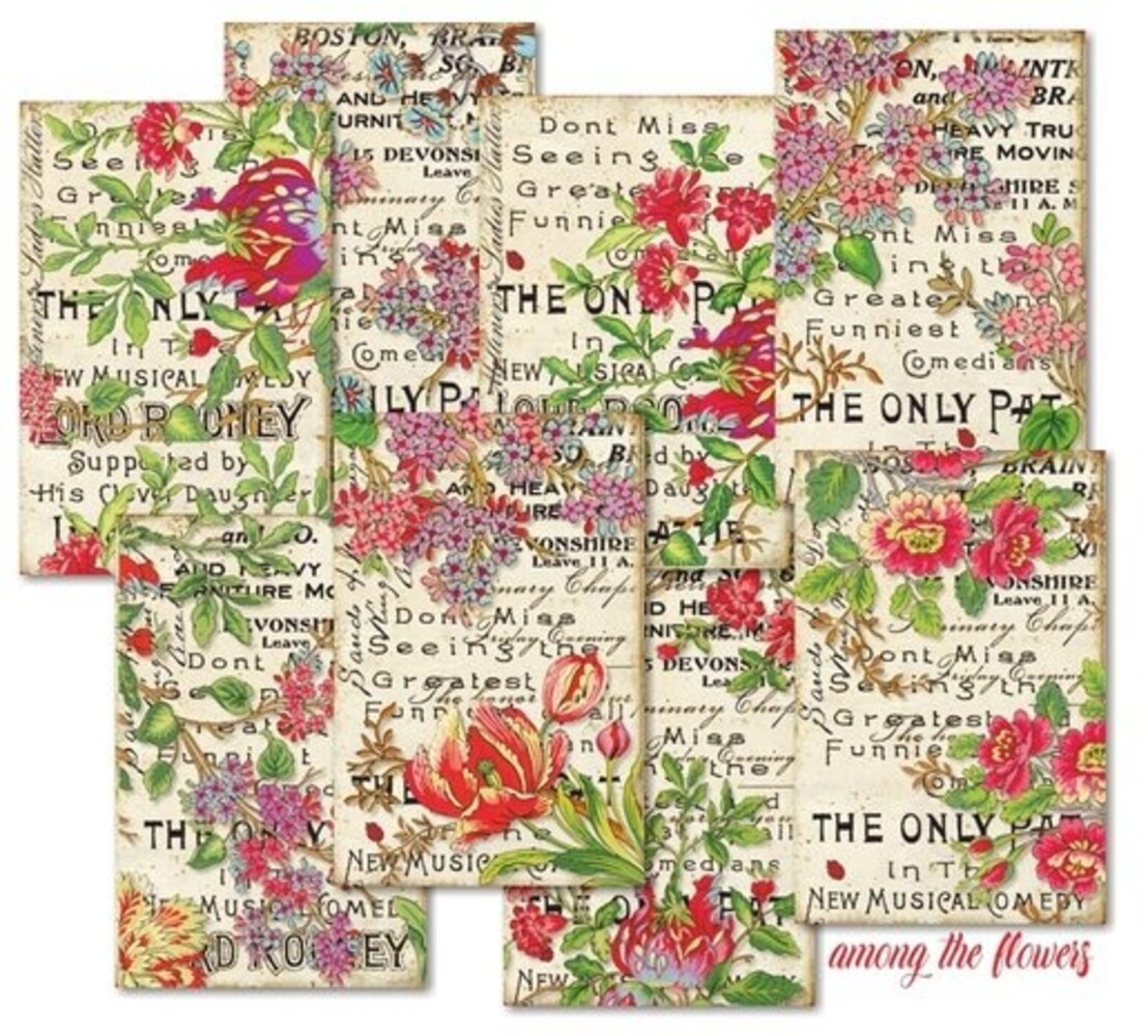 Decorer Among the Flowers Paper Pack (7x10,8cm) (DECOR-M125)