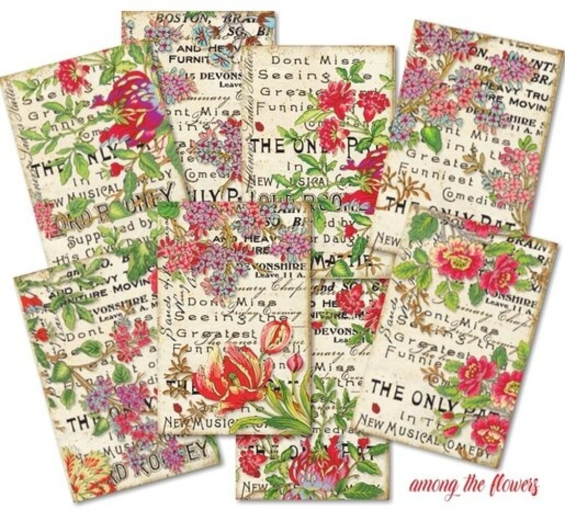 Decorer Among the Flowers Paper Pack (7x10,8cm) (DECOR-M125)