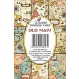 Decorer Old Maps Paper Pack (7x10,8cm) (DECOR-M133)