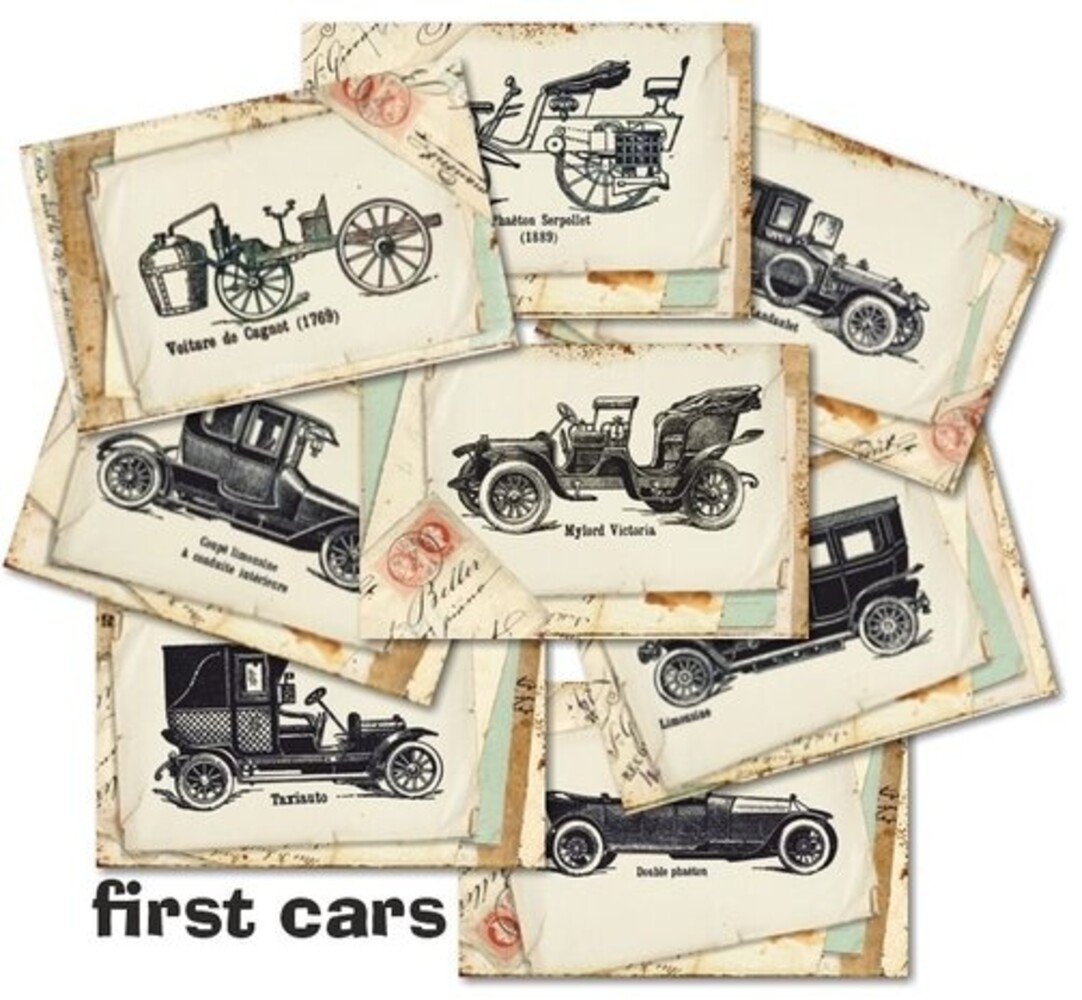 Decorer First Cars Paper Pack (7x10,8cm) (DECOR-M136)