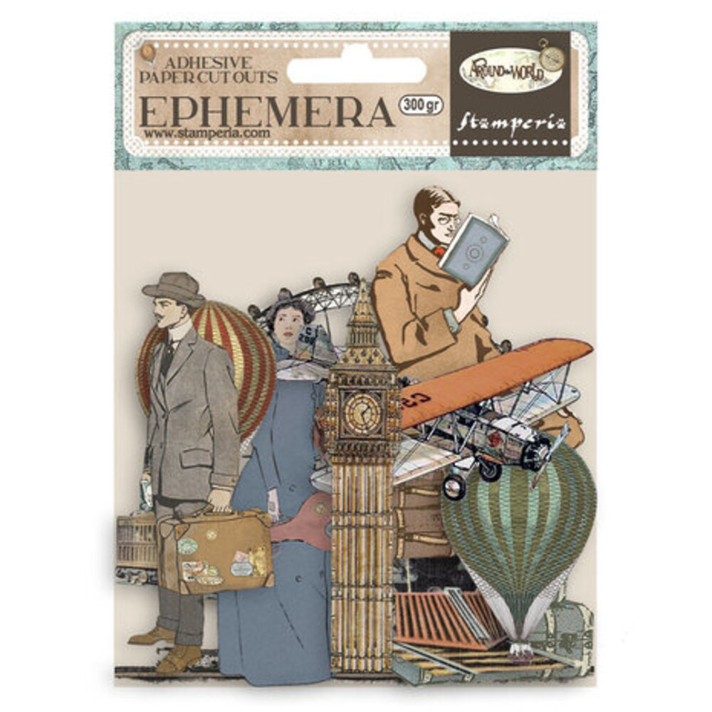Stamperia Around the World Ephemera (DFLCT21) Stamperia Around the World Ephemera (DFLCT21)