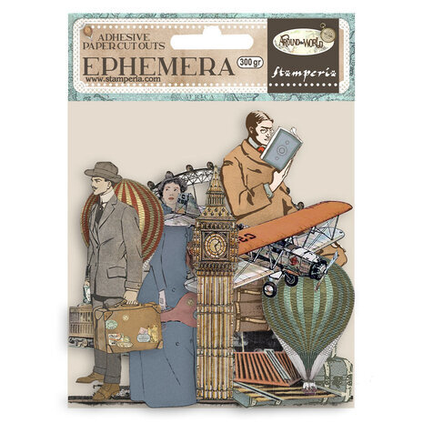 Stamperia Around the World Ephemera (DFLCT21) Stamperia Around the World Ephemera (DFLCT21)