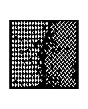 Stamperia Around the World Thick Stencil 18x18cm Double Texture (KSTDQ82) Stamperia Around the World Thick Stencil 18x18cm Double Texture (KSTDQ82)