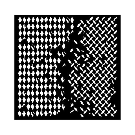 Stamperia Around the World Thick Stencil 18x18cm Double Texture (KSTDQ82) Stamperia Around the World Thick Stencil 18x18cm Double Texture (KSTDQ82)