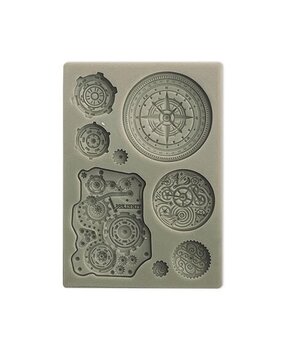 Stamperia Around the World Silicon Mould A6 Mechanisms (KACM13) Stamperia Around the World Silicon Mould A6 Mechanisms (KACM13)