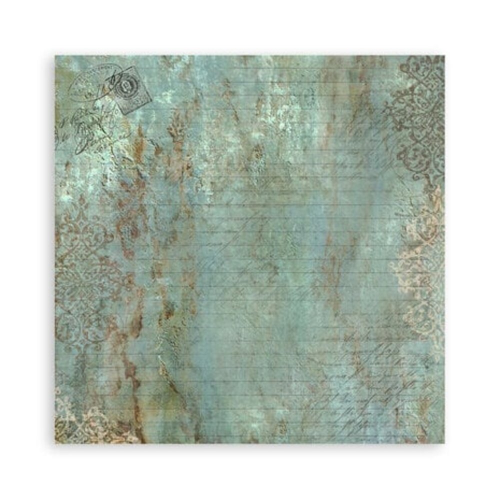 Stamperia Around the World 12x12 Inch Fabric Sheets (SBPLT14) Stamperia Around the World 12x12 Inch Fabric Sheets (SBPLT14)
