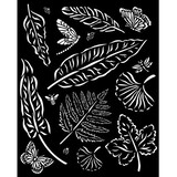 Stamperia Sunflower Art Thick Stencil 20x25cm Leaves (KSTD138)